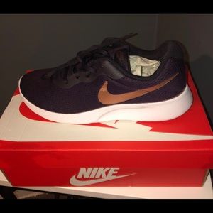 Dark Purple & Gold Women’s Nike Sneakers